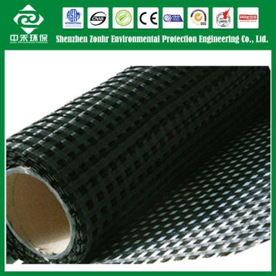 Asphalt coating fiberglass geogrid ()